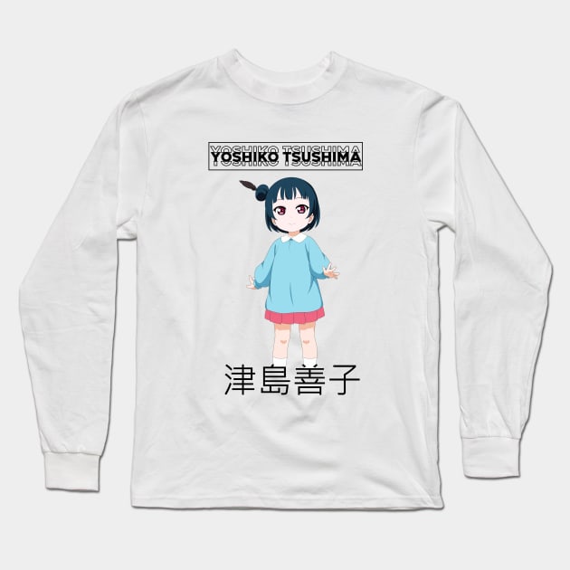Yoshiko Tsushima- Love Live Long Sleeve T-Shirt by Araki Shop
